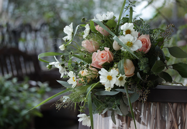 コスモスの花束 ブーケときどき花嫁 Bremen Wedding